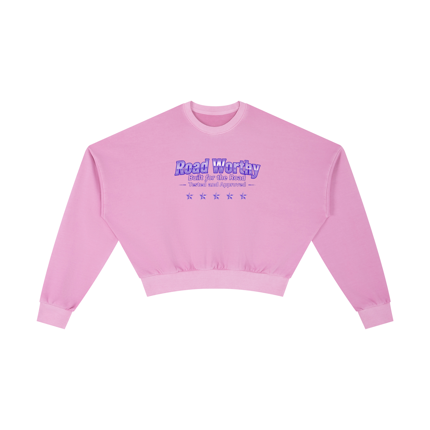 Road Worthy Cropped Sweatshirt
