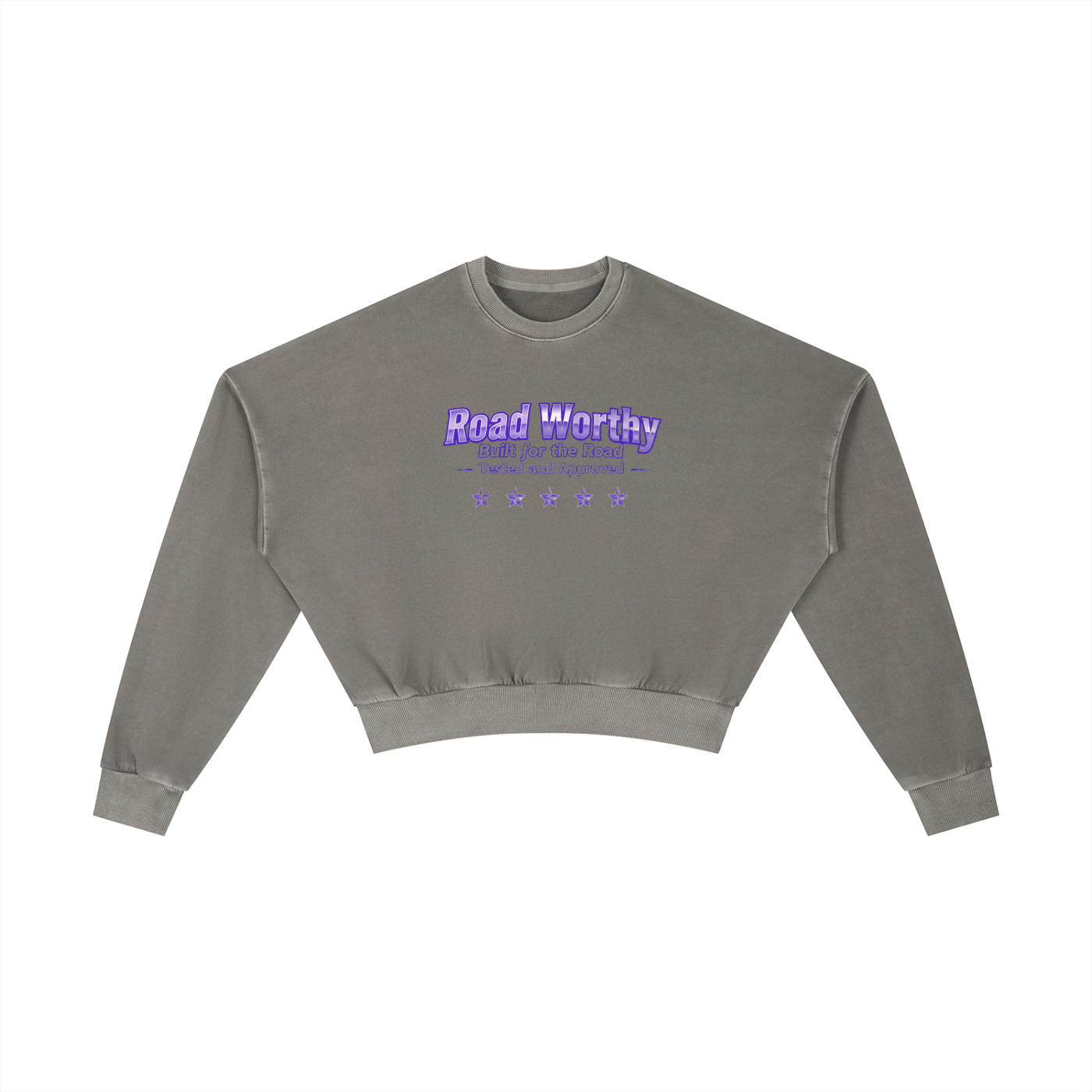 Road Worthy Cropped Sweatshirt