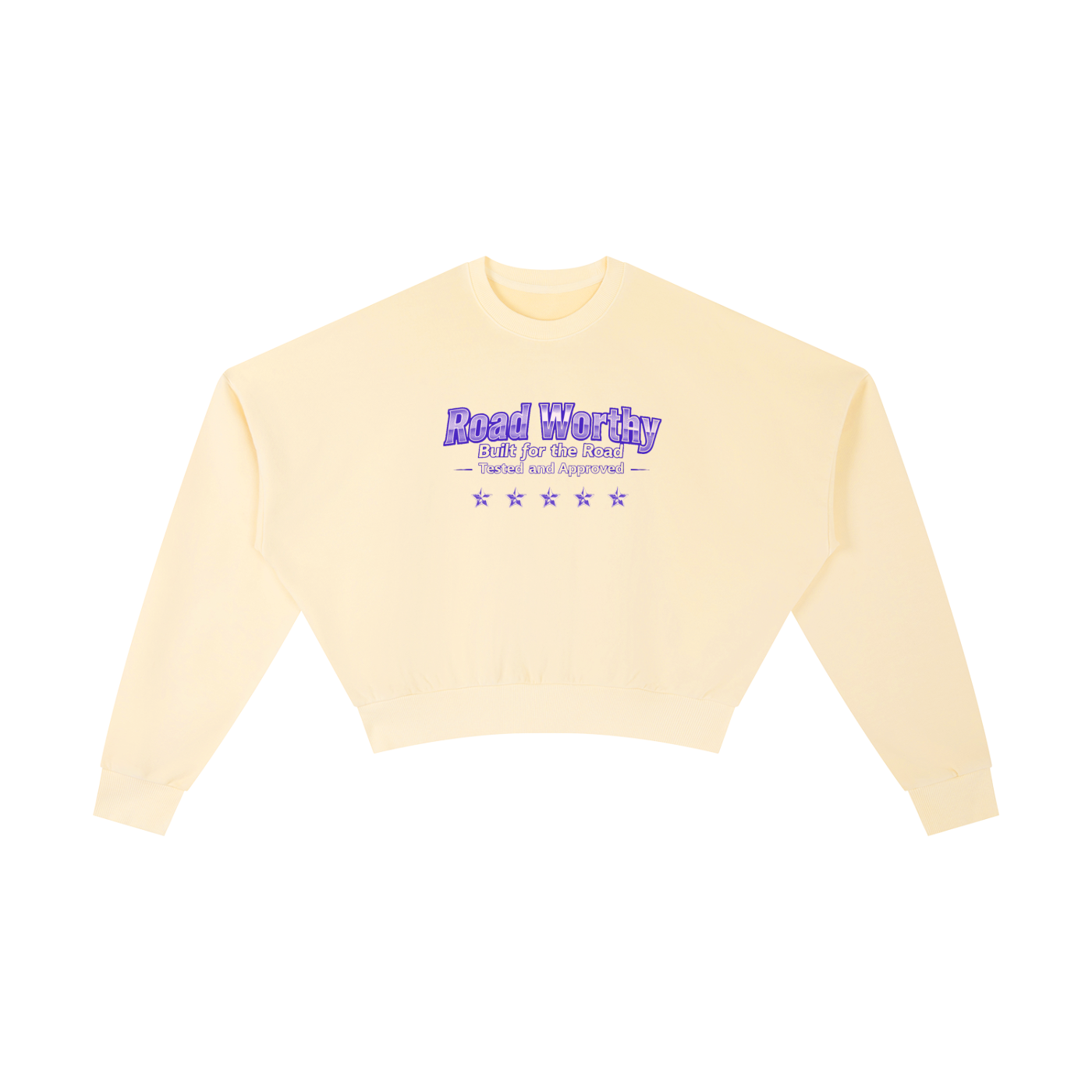 Road Worthy Cropped Sweatshirt