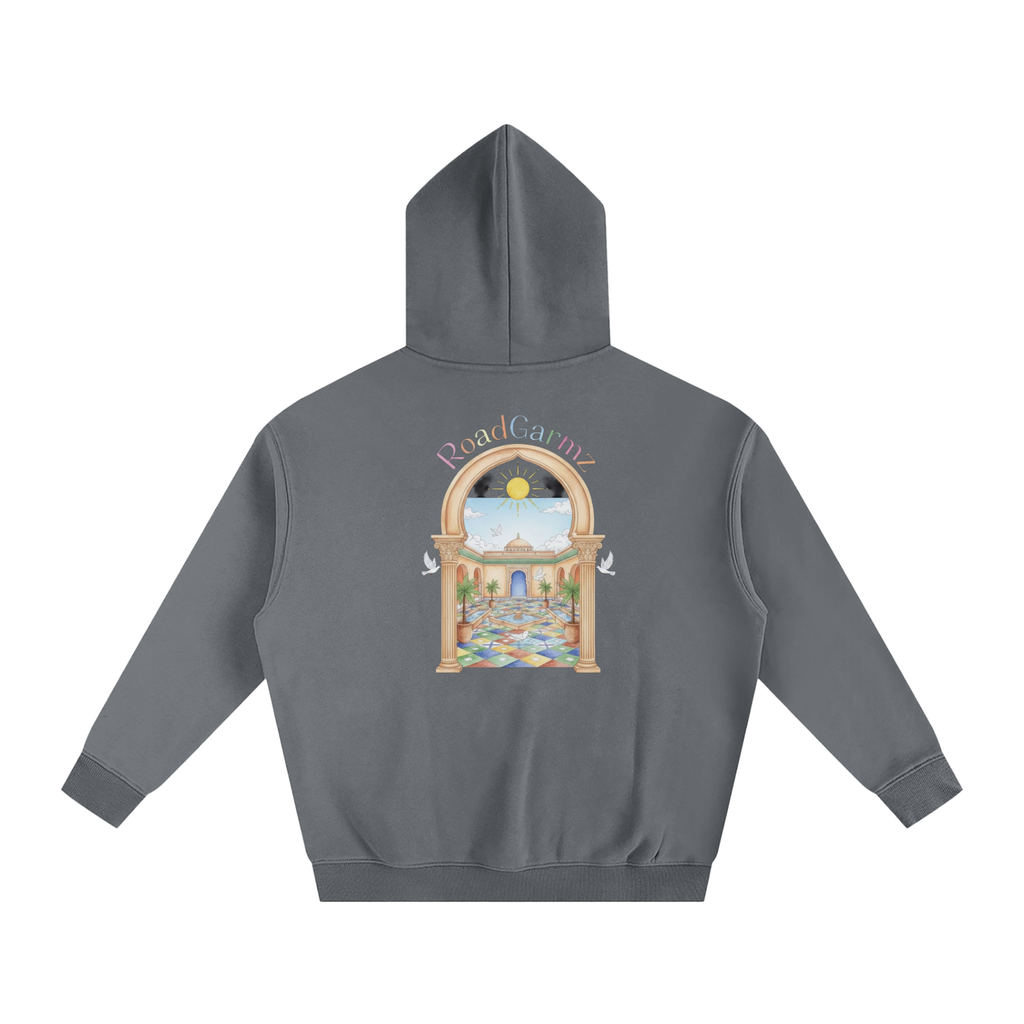 Black Paradise Fleeced Hoodie