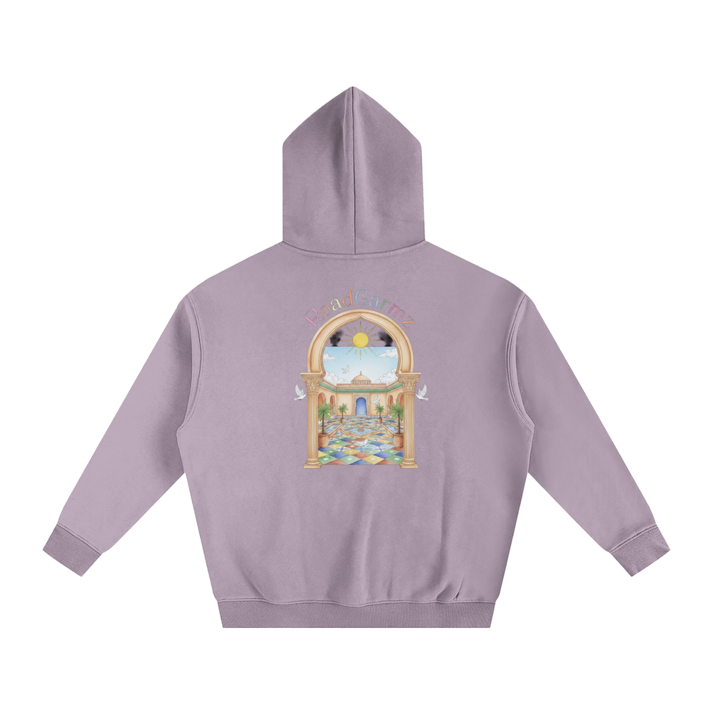 Black Paradise Fleeced Hoodie