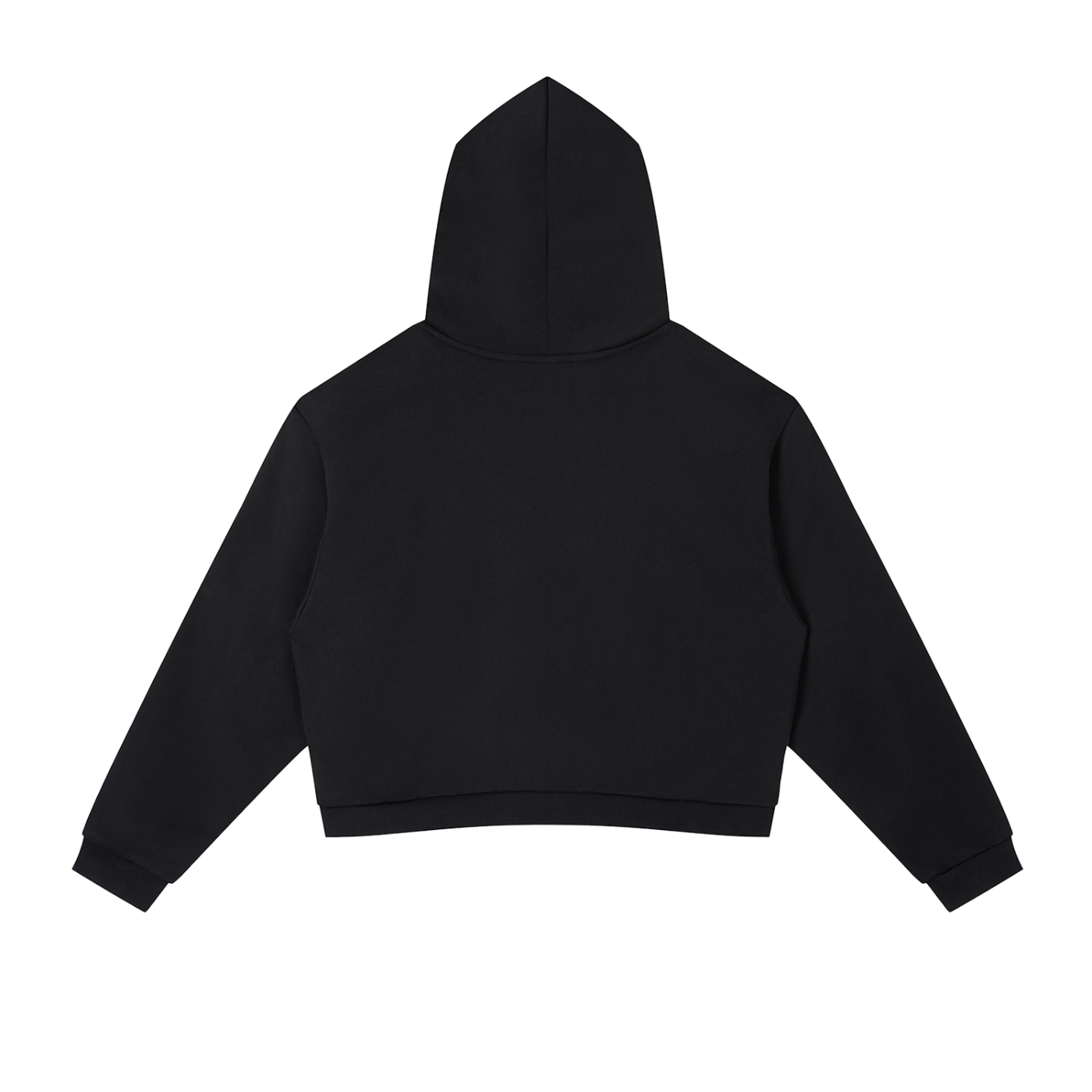 Road Stripes Cropped Hoodie