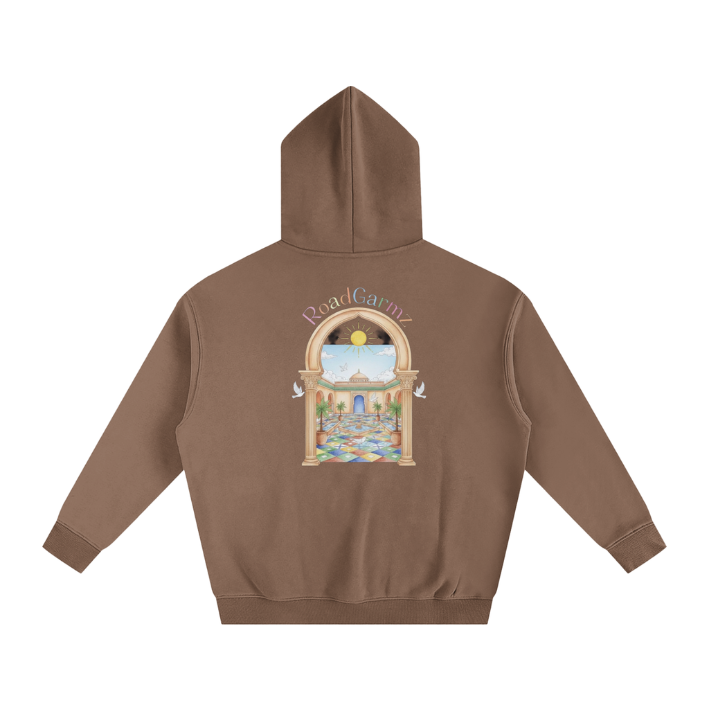Black Paradise Fleeced Hoodie