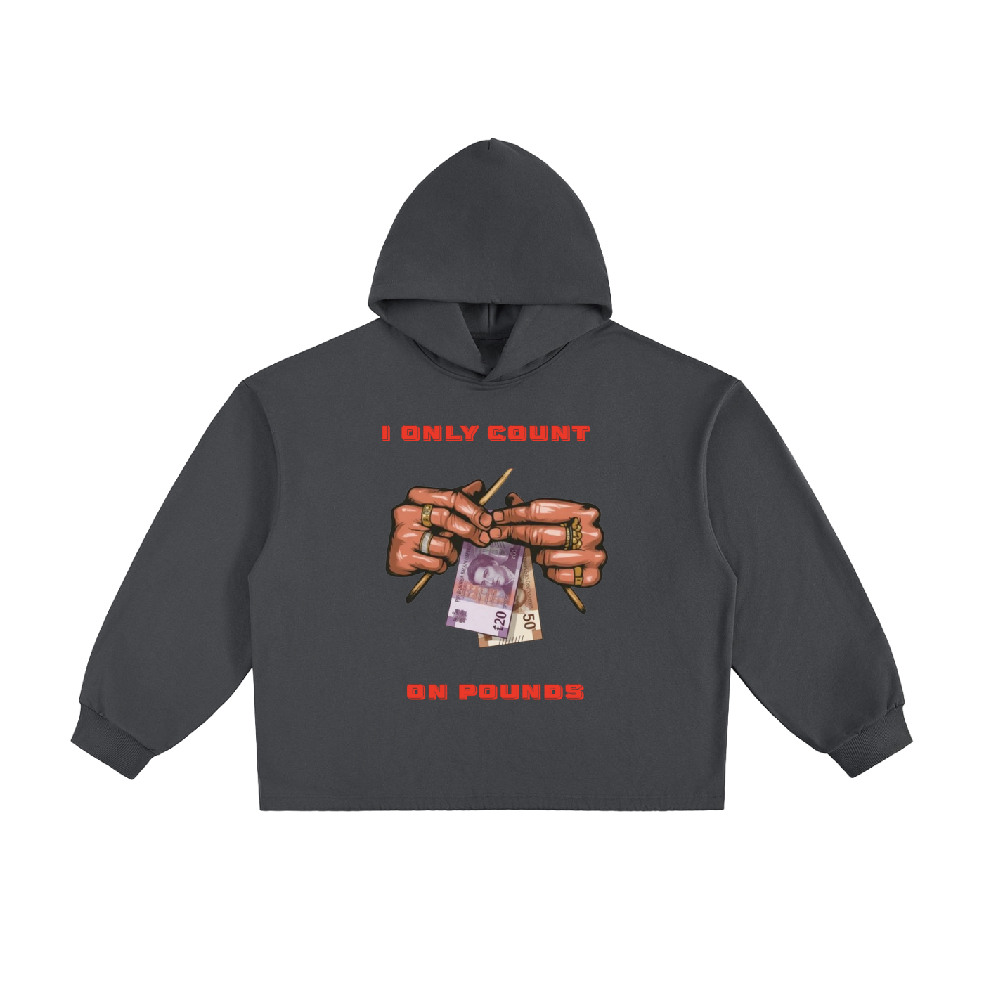 Money Magnet Hem Hoodie
