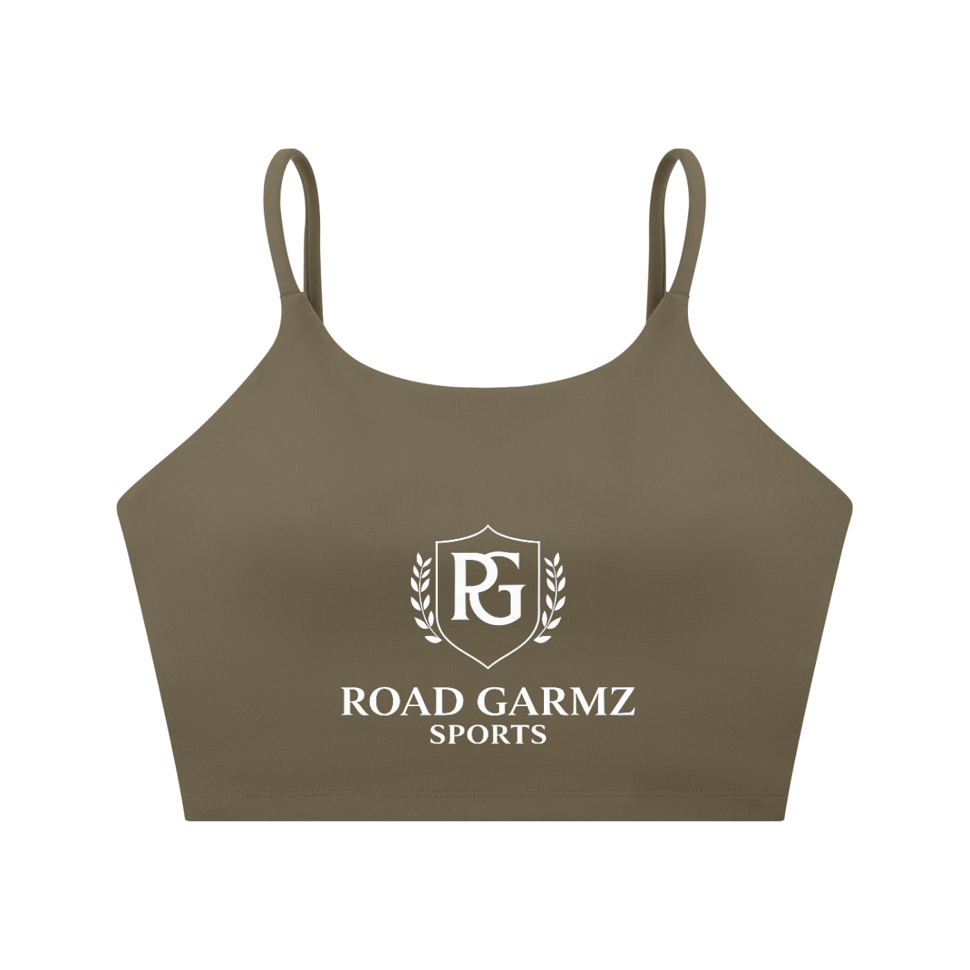 Road Fits Spaghetti Strap Yoga Sports Bra