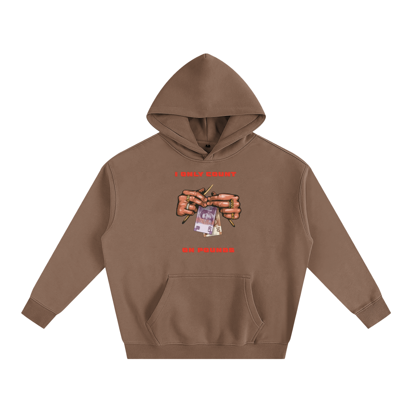 Paperclips Fleeced Hoodie