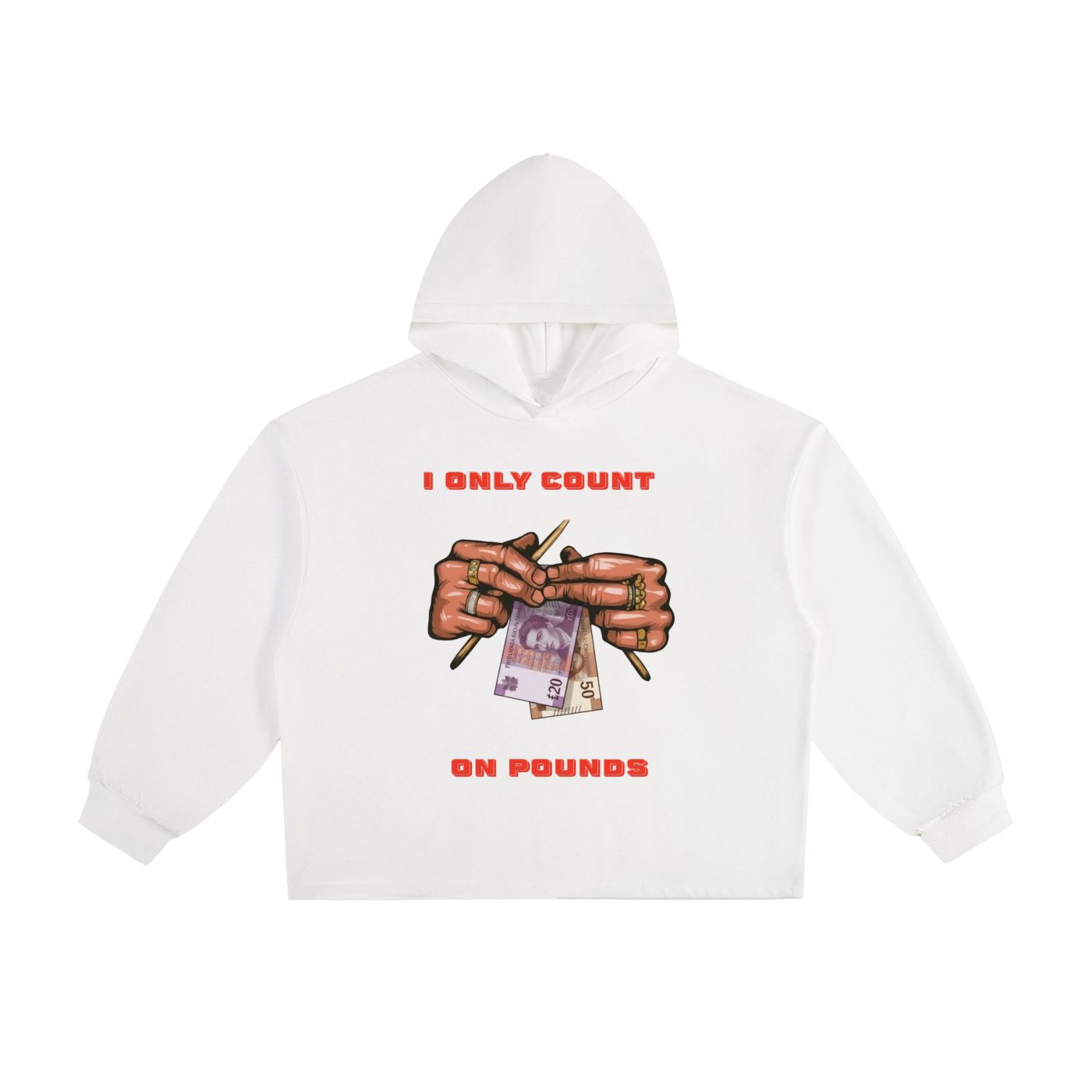 Money Magnet Hem Hoodie