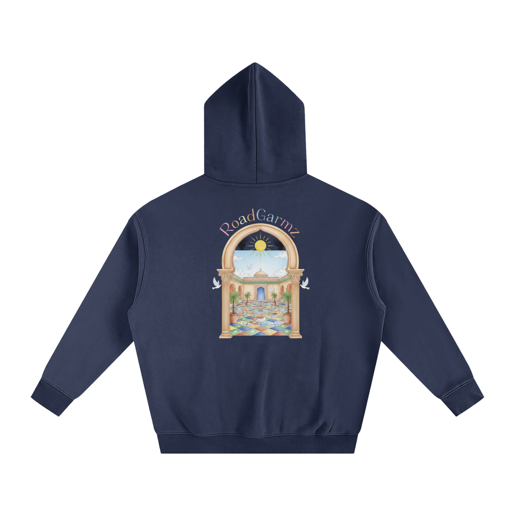 Black Paradise Fleeced Hoodie