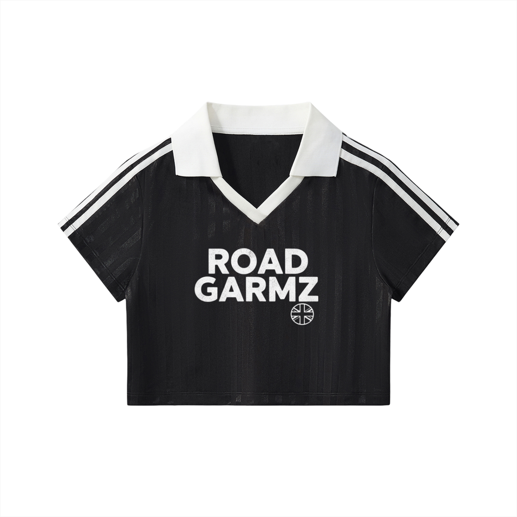 Road Stripes Cropped Jersey