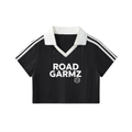 Road Stripes Cropped Jersey