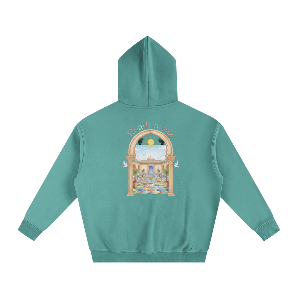 Black Paradise Fleeced Hoodie