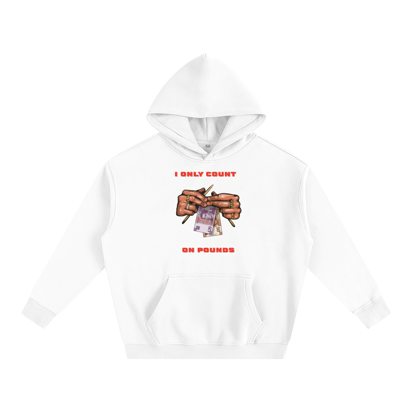 Paperclips Fleeced Hoodie