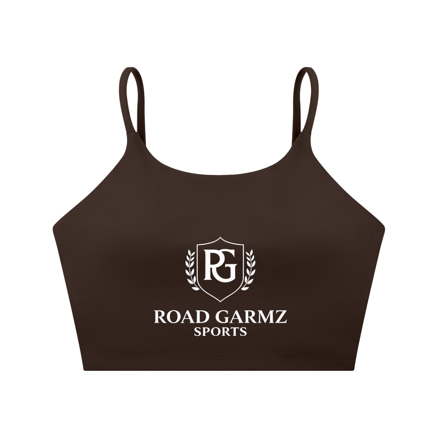 Road Fits Spaghetti Strap Yoga Sports Bra
