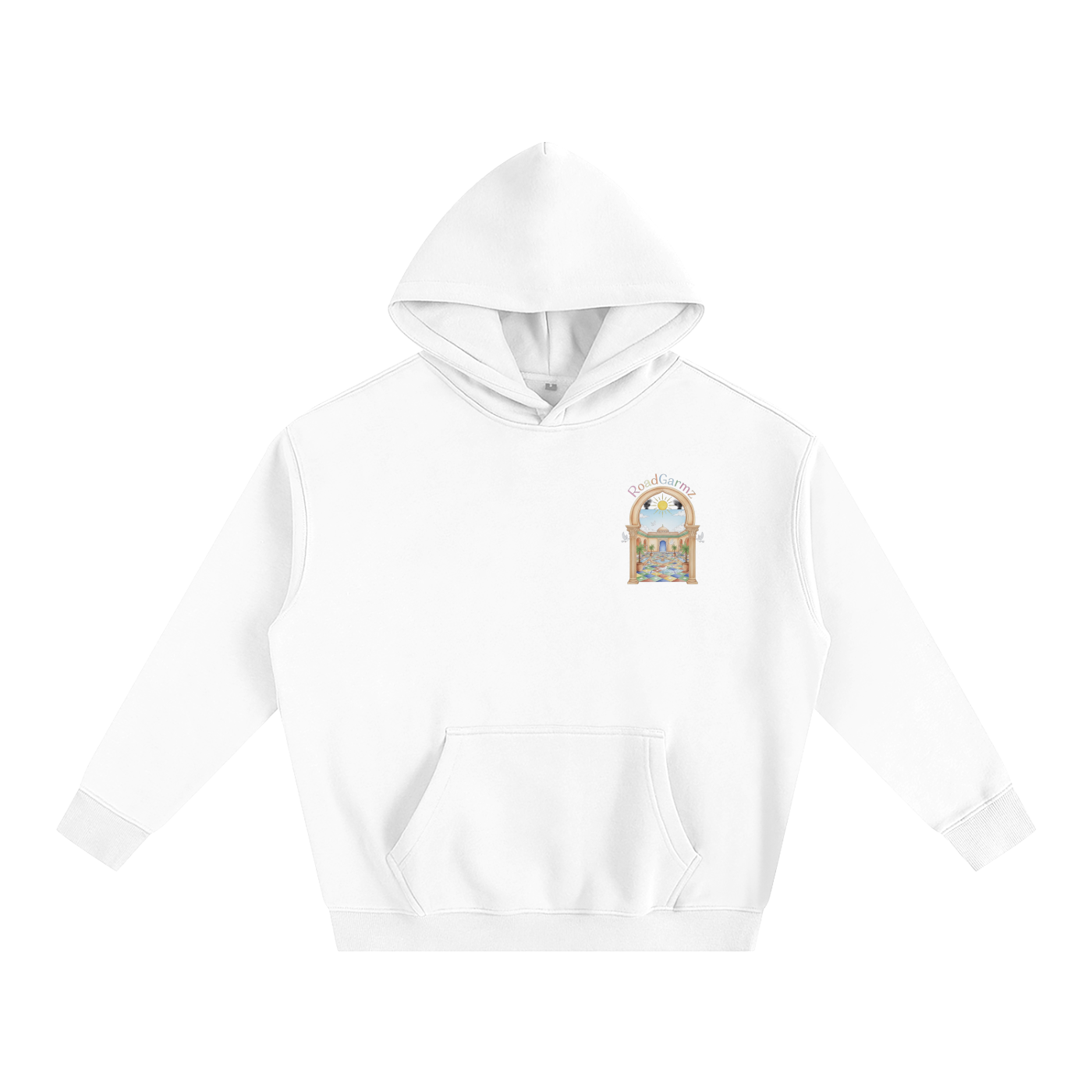 Black Paradise Fleeced Hoodie