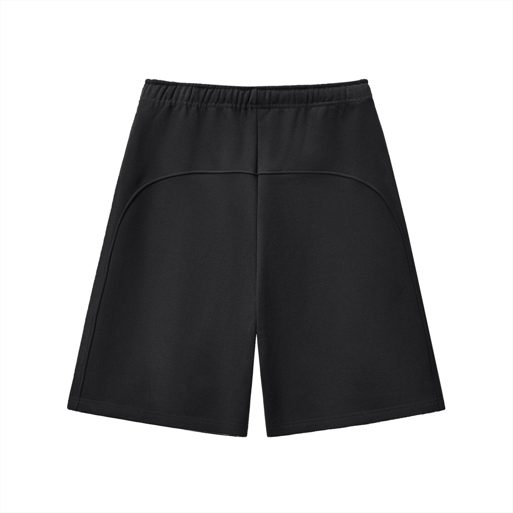 Black Paradise Fleece Shorts