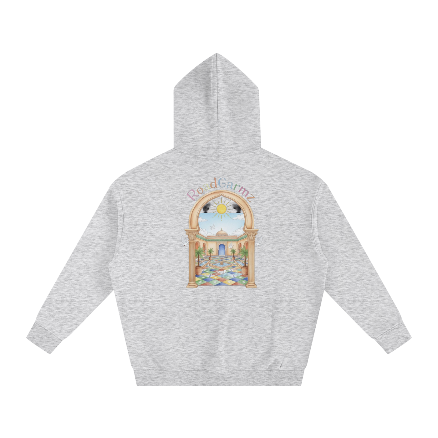 Black Paradise Fleeced Hoodie