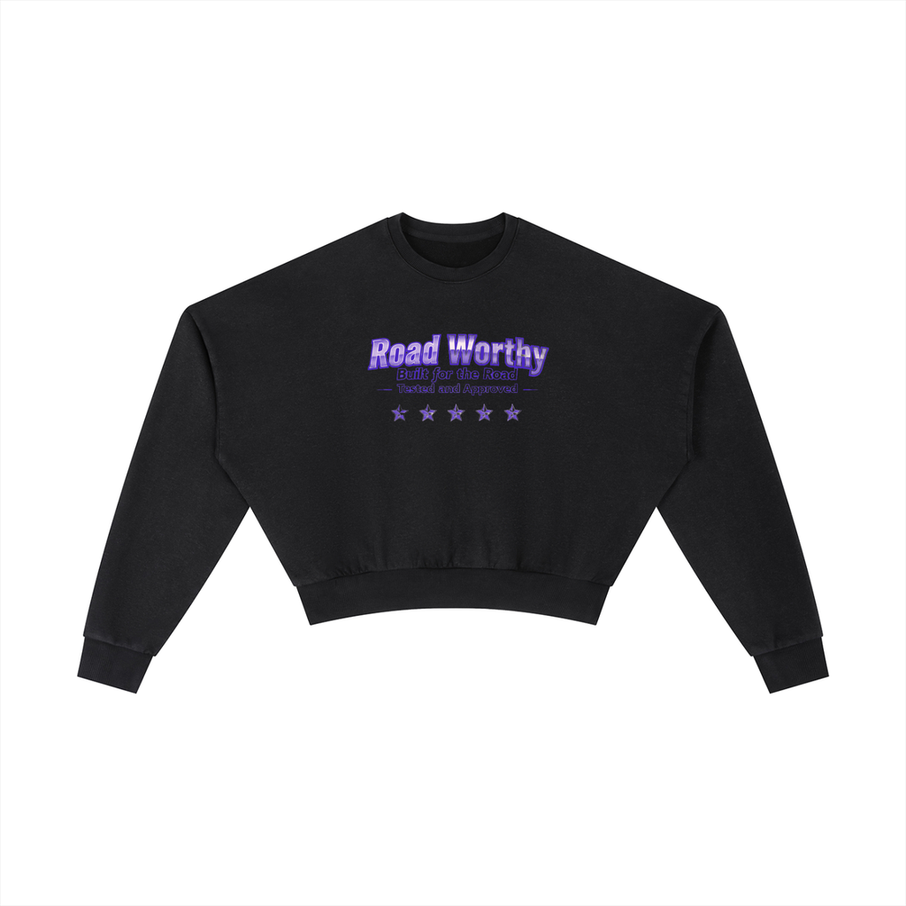 Road Worthy Cropped Sweatshirt
