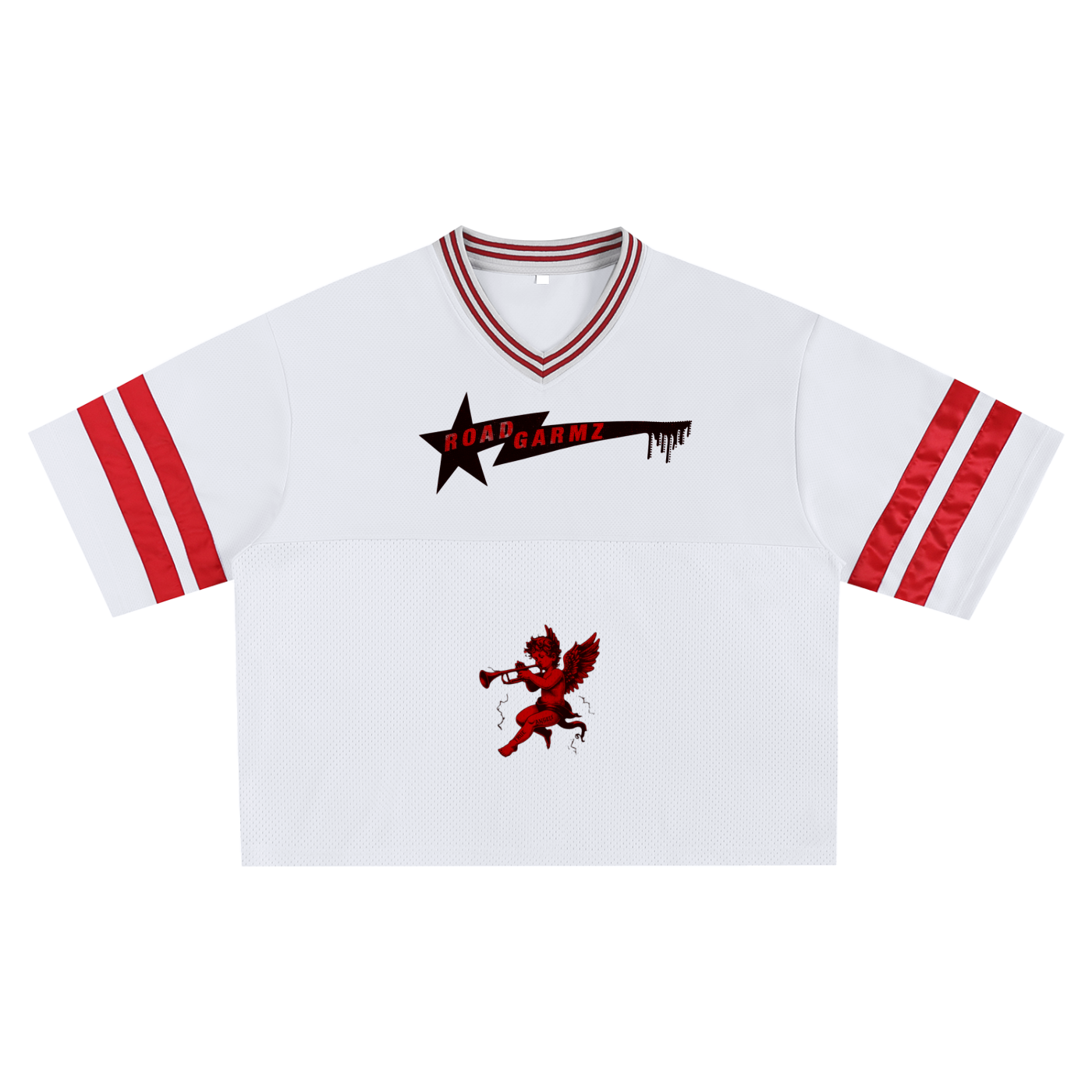 Red Flame Boxy T-Shirt