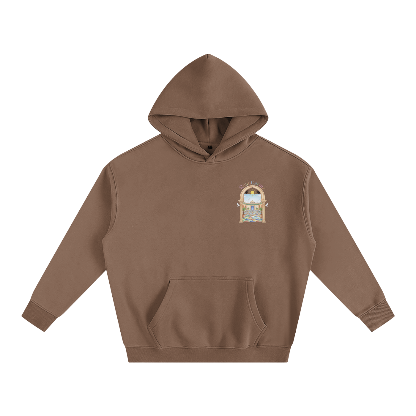 Black Paradise Fleeced Hoodie