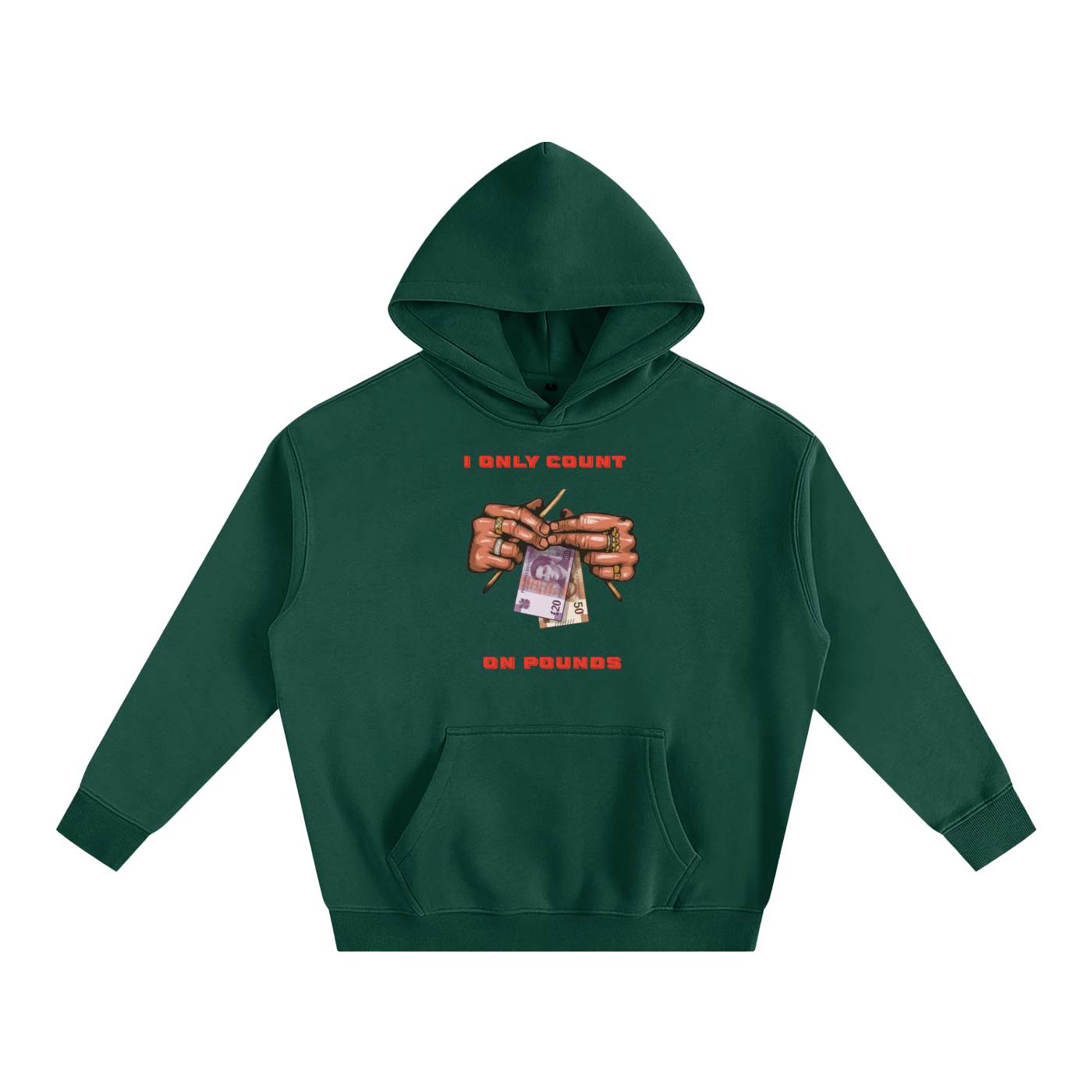 Paperclips Fleeced Hoodie