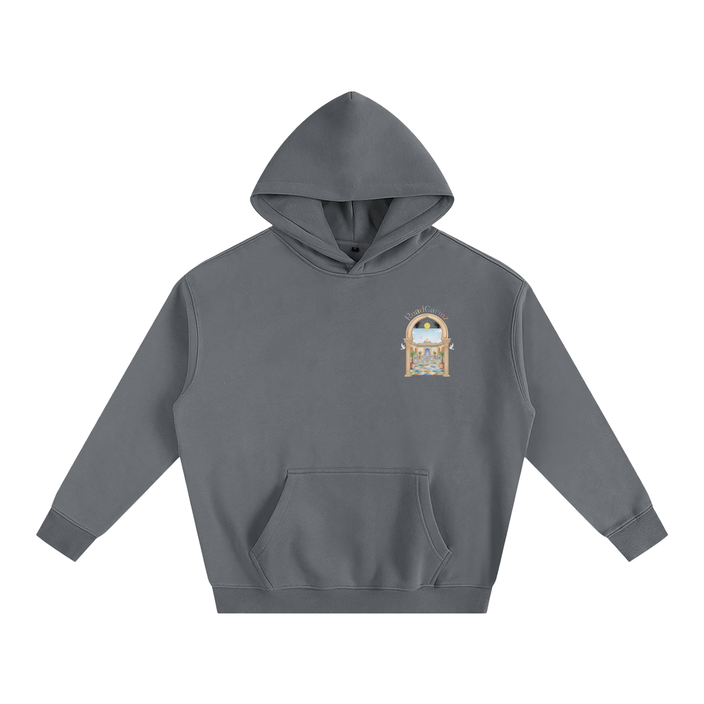 Black Paradise Fleeced Hoodie